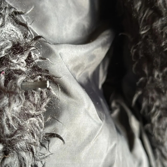 Johann C. Brun faux fur jacket sz 10 or Large purchased in Copenhagen Denmark - Picture 4 of 8